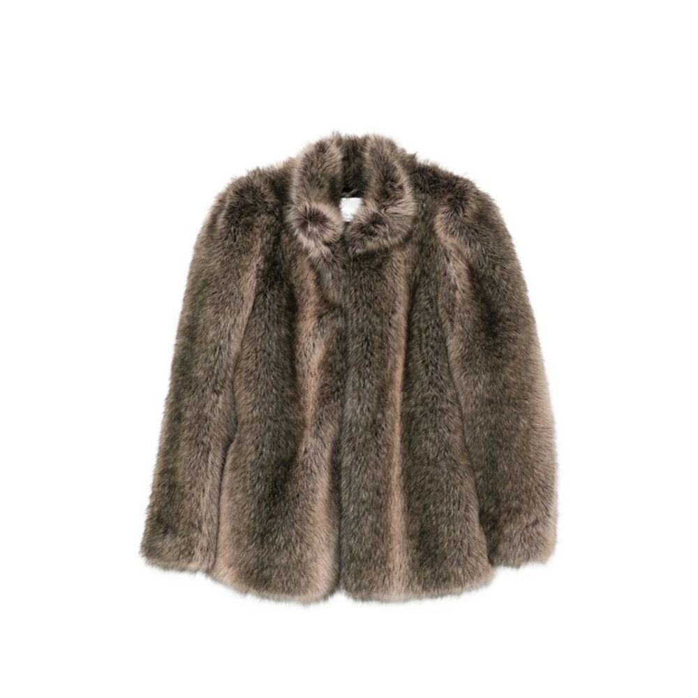The Frankie Shop Neutrals Jackets - Faux Fur & Shearling Jackets Women